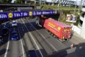 LKW blieb unter Bruecke haengen Koeln Deutz Opladenerstr Deutz Muelheimerstr P064